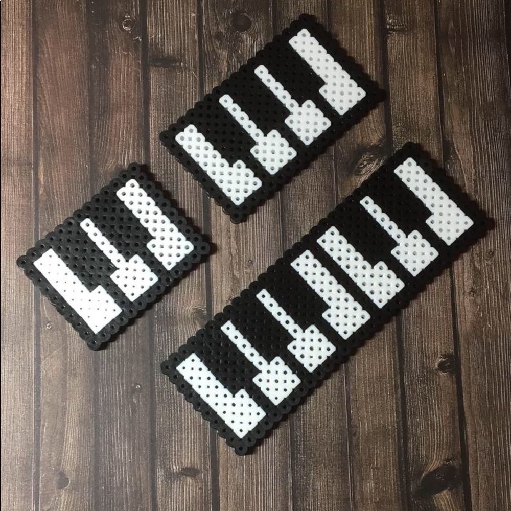 Piano Fridge Magnets - Handmade Kids Room Decor